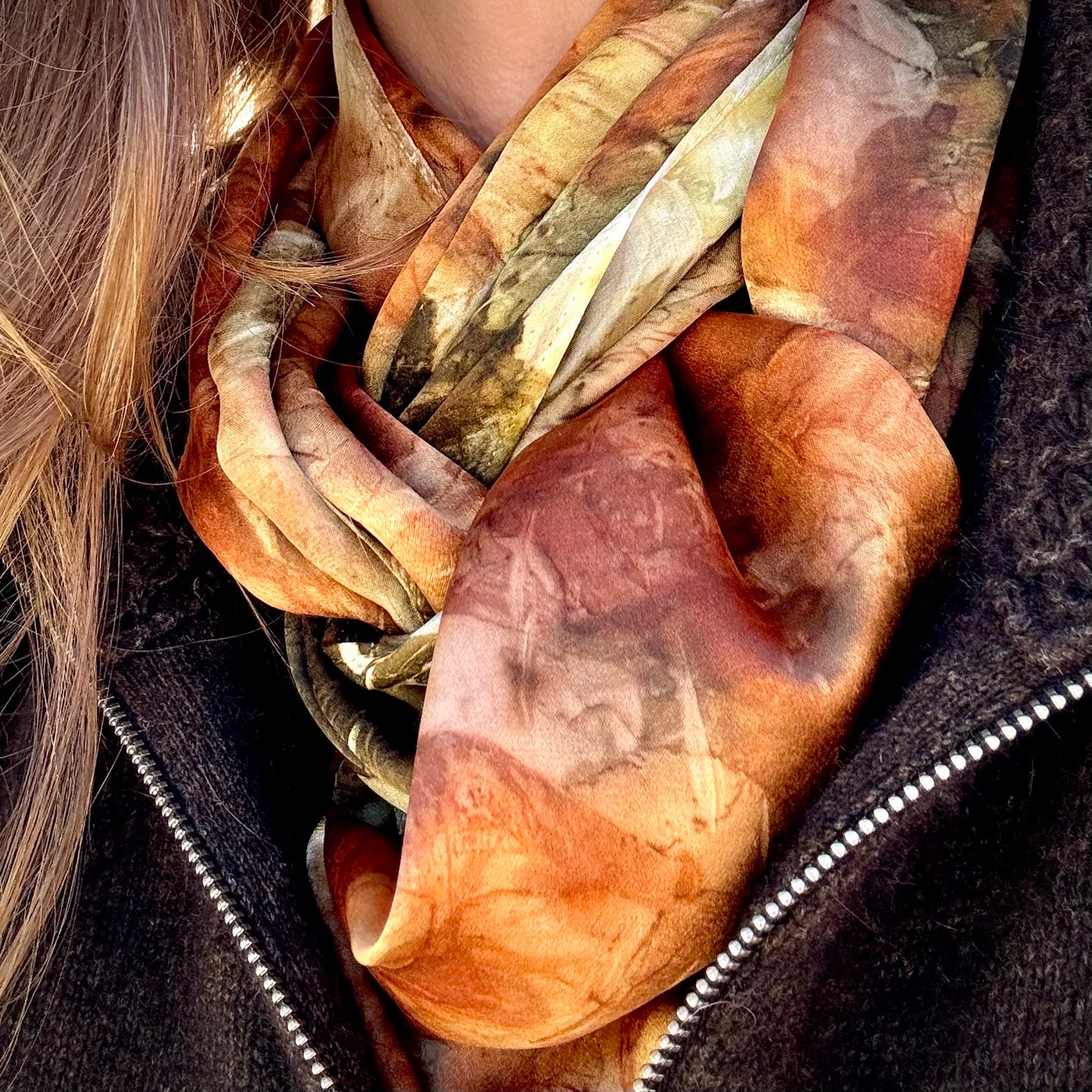 Onion Skin | Eco Printed Silk