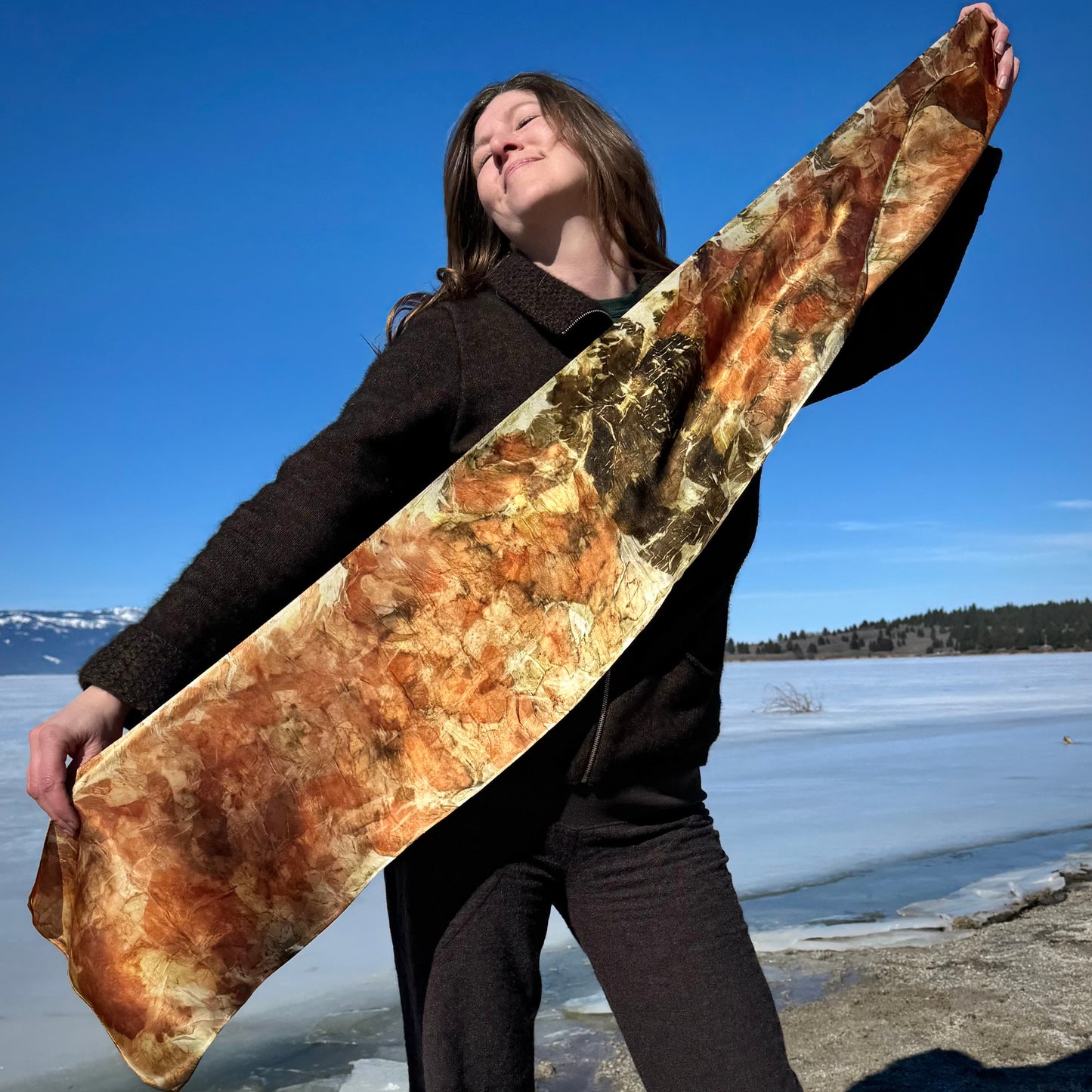 Onion Skin | Eco Printed Silk