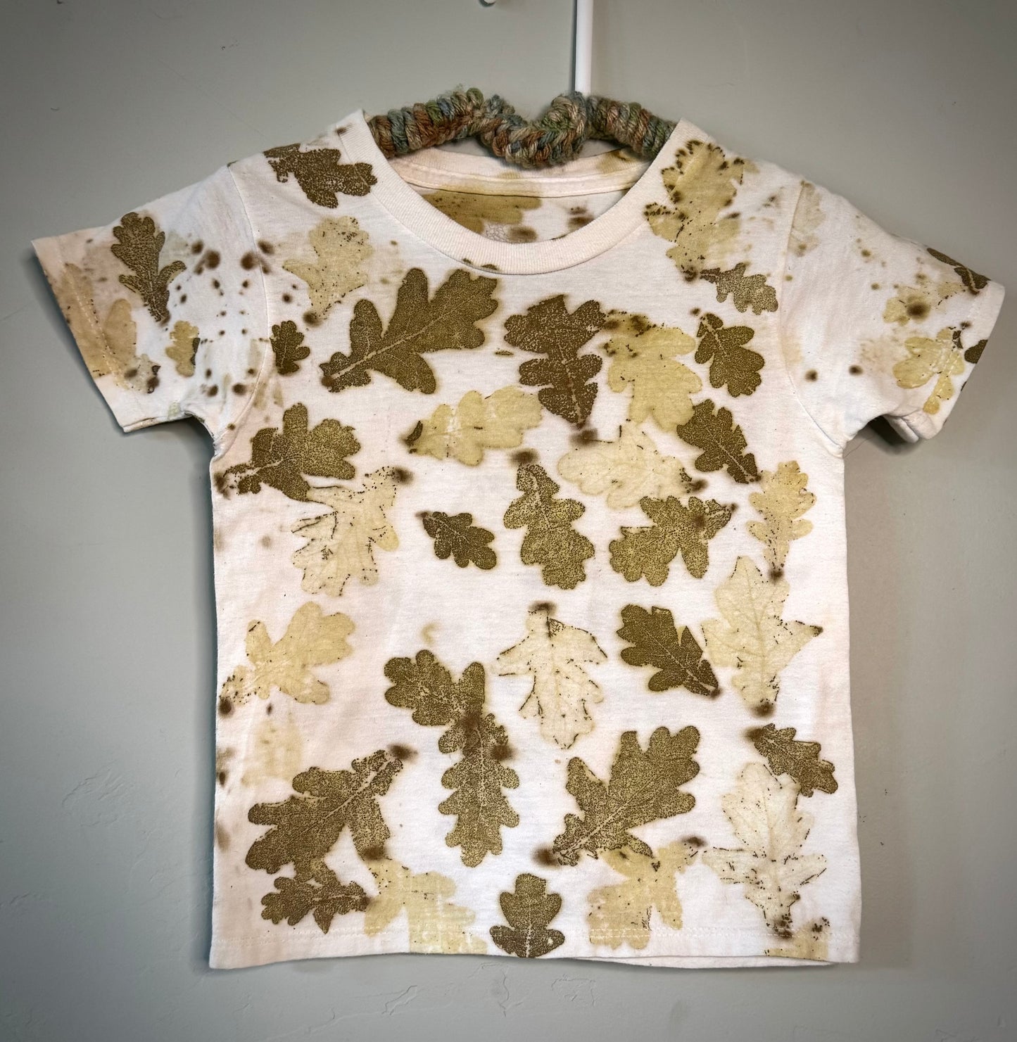 Oak leaf | Eco-printed | 2-3T