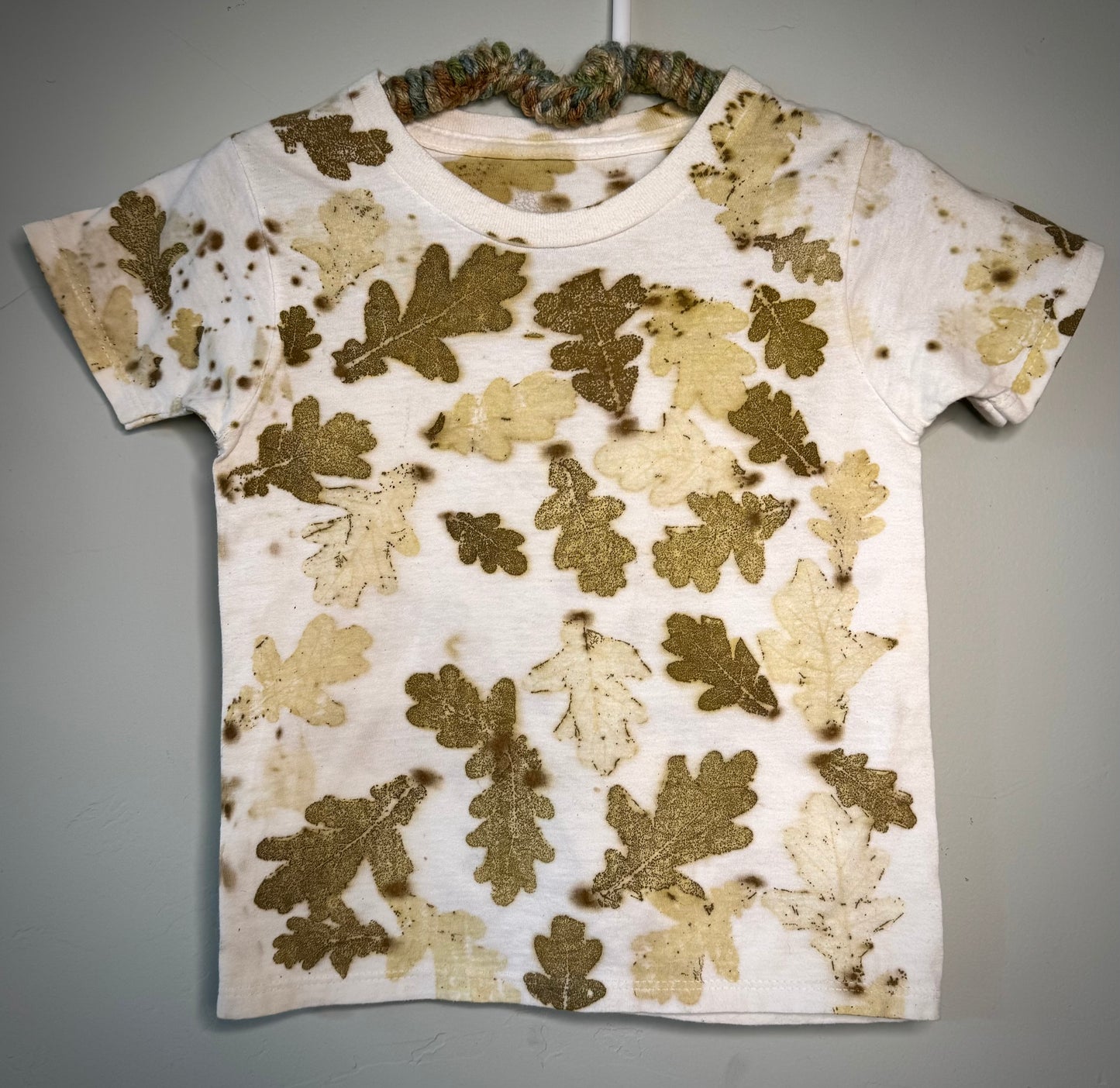 Oak leaf | Eco-printed | 2-3T