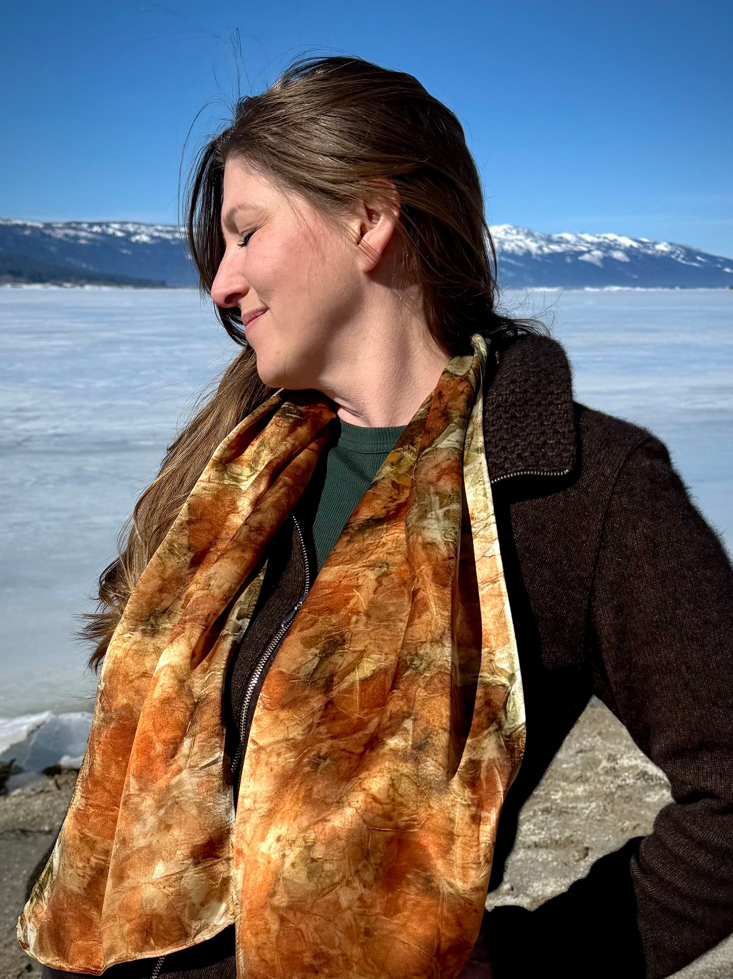 Onion Skin | Eco Printed Silk